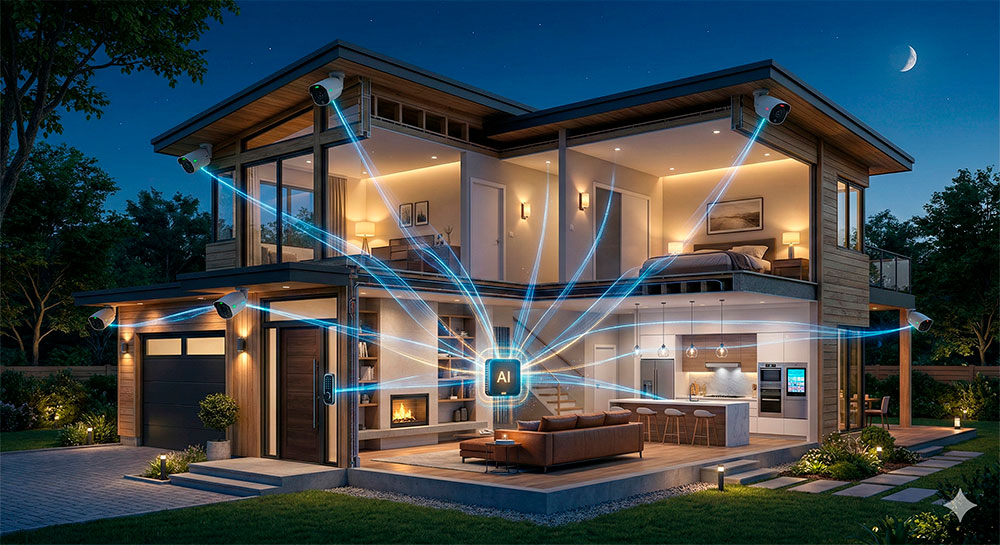 Hogares Inteligentes y Seguros: Cuando la IA toma el control de tu ecosistema domótico