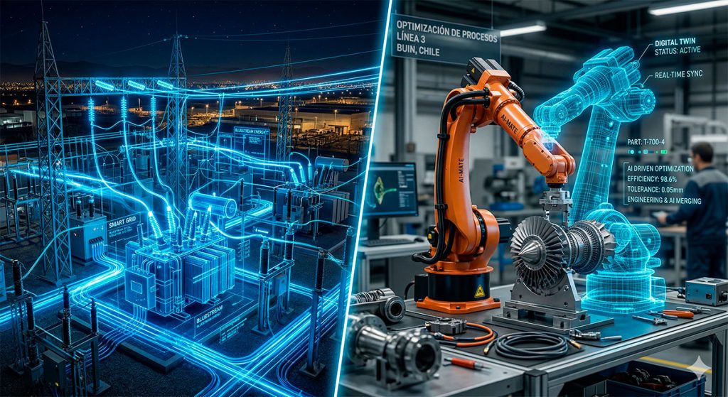 Sinergia Técnica: La revolución de la IA en los sectores Industrial y Eléctrico